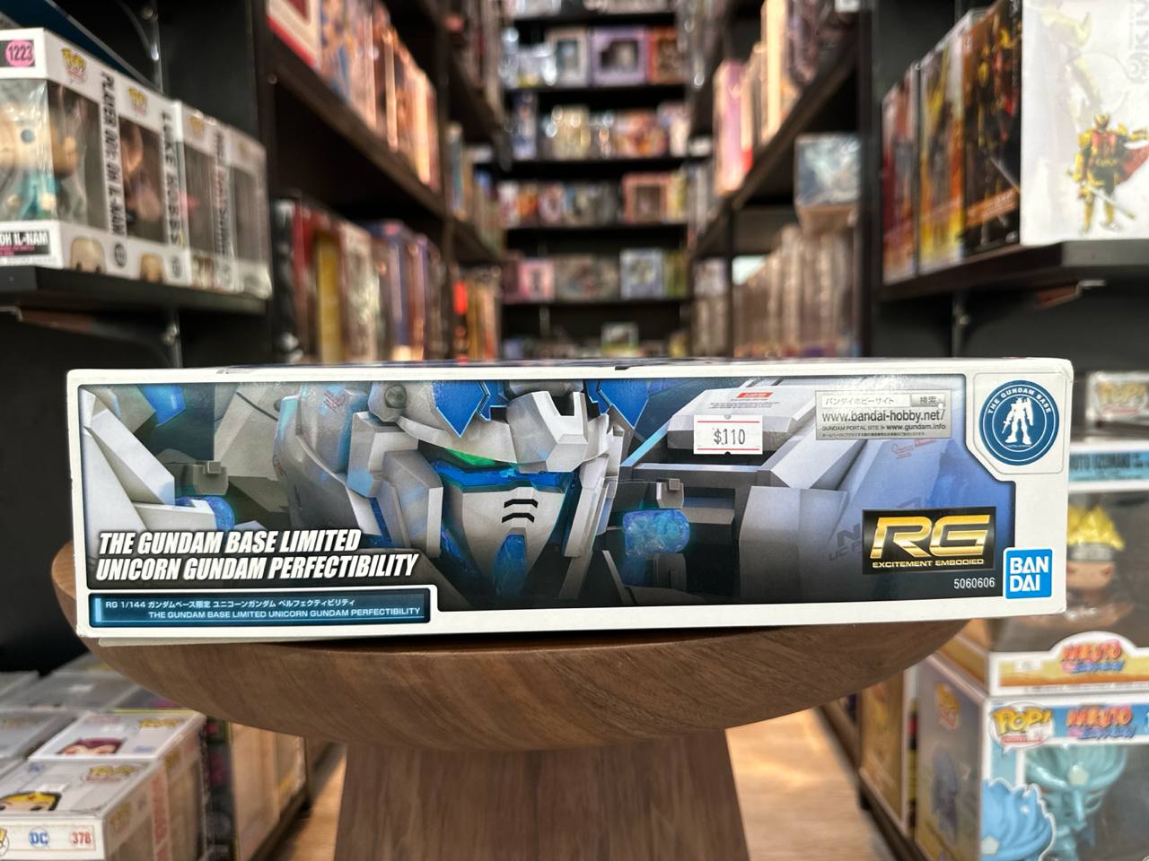 BANDAI SPIRITS RG 1/144 Gundam Base Limited Bandai Spirits Edition Unicorn Gundam Perfectivity